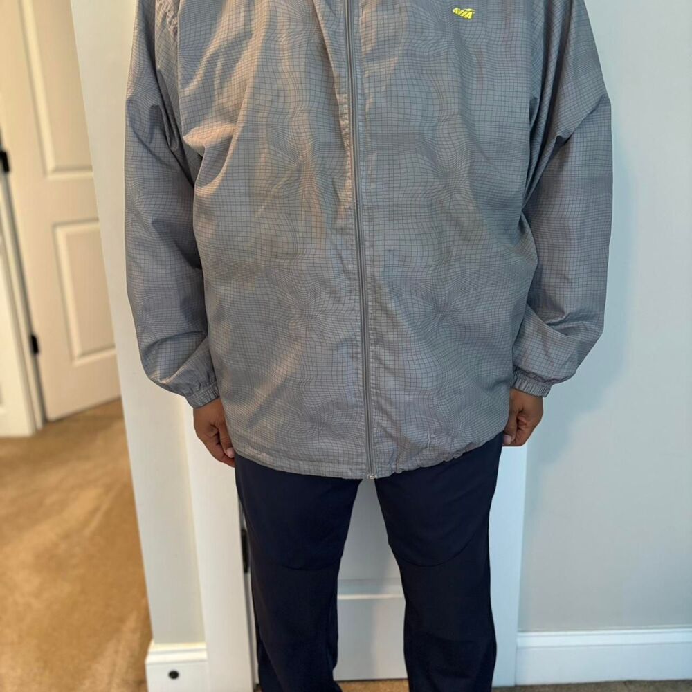 Avia Men's Grey and Blue Jacket